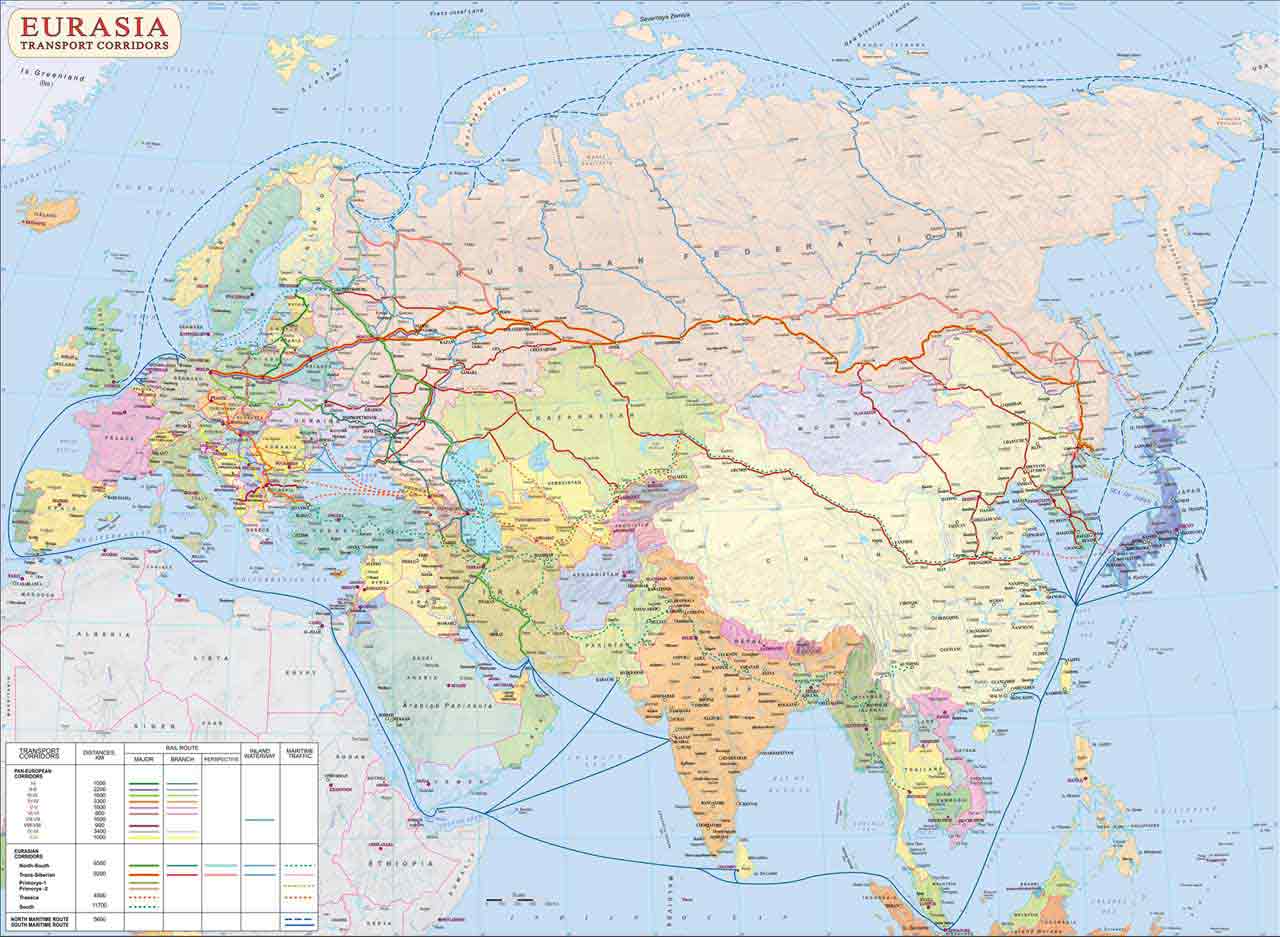 EURASIA TRANSPORT CORRIDORS